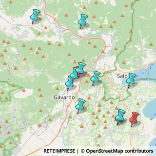 Mappa Via G. Zanardelli, 25089 Villanuova Sul Clisi BS, Italia (4.43909)
