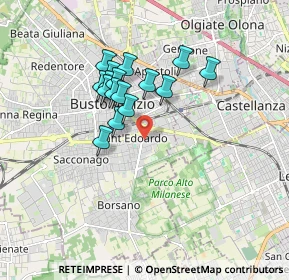 Mappa Via Acqui, 21052 Busto Arsizio VA, Italia (1.4)