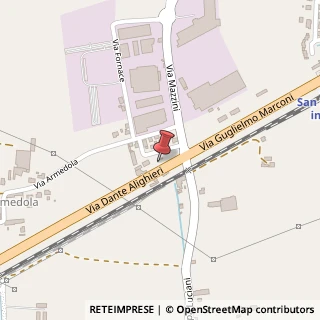 Mappa Via Dante, 10, 35010 San Pietro in Gu, Padova (Veneto)