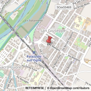 Mappa Via Malogno, 4, 25036 Palazzolo sull'Oglio, Brescia (Lombardia)