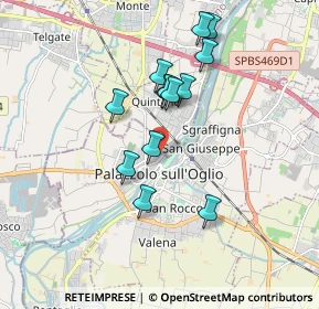 Mappa Via Valle Calepio, 25036 Palazzolo sull'Oglio BS, Italia (1.56538)