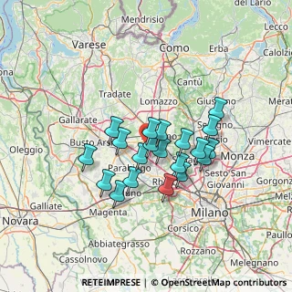 Mappa Piazza Caduti per la Liberazione, 21040 Uboldo VA, Italia (10.6275)