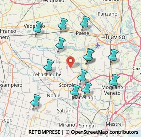 Mappa Via Pio X', 30037 Scorzè VE, Italia (7.17231)