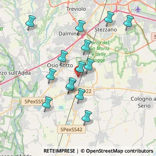 Mappa Piazza della Resistenza, 24040 Verdellino BG, Italia (3.77071)