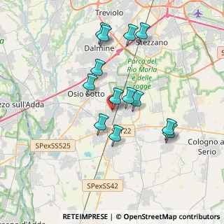 Mappa Piazza della Resistenza, 24040 Verdellino BG, Italia (3.29692)