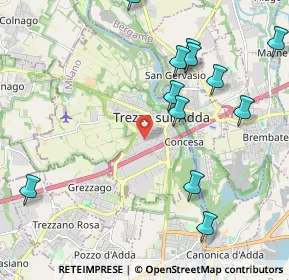 Mappa Via S. Pellico, 20056 Trezzo sull'Adda MI, Italia (2.41)