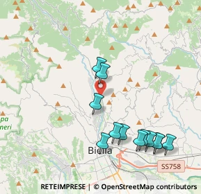 Mappa Via della Rimembranza, 13811 Andorno Micca BI, Italia (4.22667)