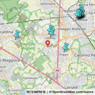 Mappa Piazza Caduti per la Liberazione, 21040 Uboldo VA, Italia (3.28438)