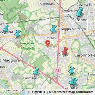 Mappa Piazza Caduti per la Liberazione, 21040 Uboldo VA, Italia (3.26636)