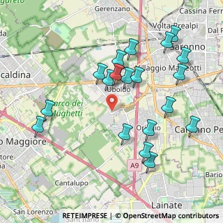 Mappa Piazza Caduti per la Liberazione, 21040 Uboldo VA, Italia (2.041)