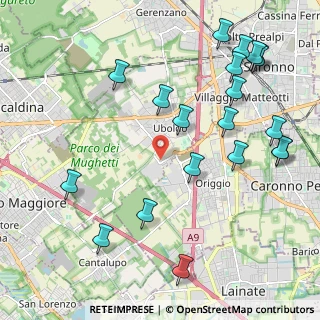 Mappa Piazza Caduti per la Liberazione, 21040 Uboldo VA, Italia (2.5525)