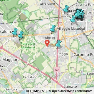 Mappa Piazza Caduti per la Liberazione, 21040 Uboldo VA, Italia (3.328)