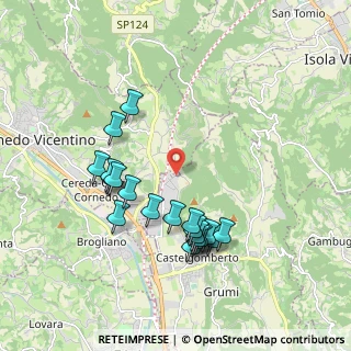 Mappa Via della Tecnica, 36070 Castelgomberto VI, Italia (1.8595)