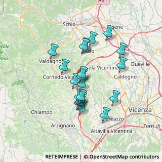 Mappa Via della Tecnica, 36070 Castelgomberto VI, Italia (5.915)