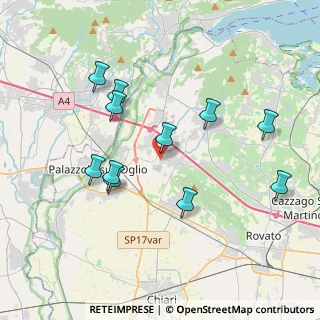 Mappa Via XX Settembre, 25033 Erbusco BS, Italia (3.76182)