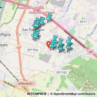 Mappa Via XX Settembre, 25033 Erbusco BS, Italia (0.743)