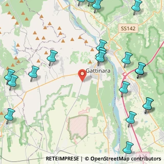 Mappa Via Rovasenda, 13045 Gattinara VC, Italia (6.2325)