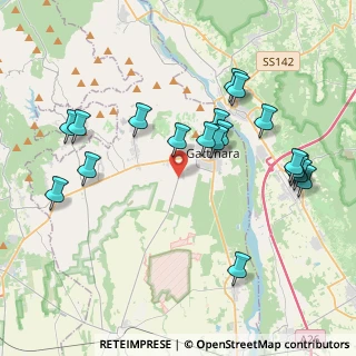 Mappa Via Rovasenda, 13045 Gattinara VC, Italia (4.21474)
