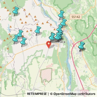 Mappa Via Rovasenda, 13045 Gattinara VC, Italia (3.85375)