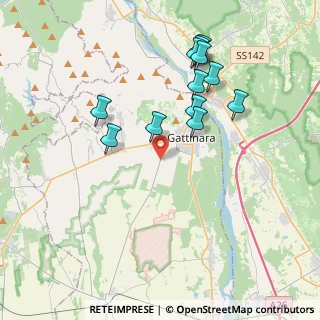Mappa Via Rovasenda, 13045 Gattinara VC, Italia (3.77917)
