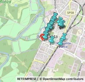 Mappa Piazza Andrea Oggioni, 20852 Villasanta MB, Italia (0.334)