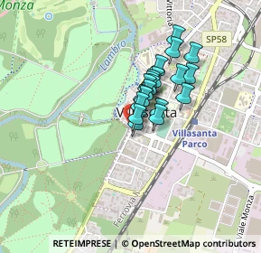 Mappa Piazza Andrea Oggioni, 20852 Villasanta MB, Italia (0.2705)