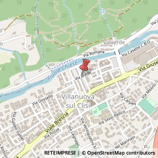 Mappa Via Brede,  26, 25089 Villanuova sul Clisi, Brescia (Lombardia)