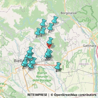Mappa Via Valle dell'Acqua Edis, 13853 Lessona BI, Italia (7.24263)