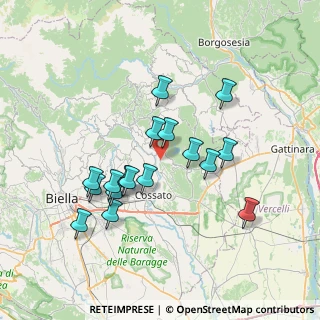 Mappa Via Valle dell'Acqua Edis, 13853 Lessona BI, Italia (6.65)