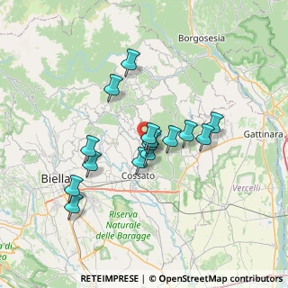 Mappa Via Valle dell'Acqua Edis, 13853 Lessona BI, Italia (5.79667)