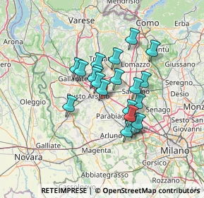 Mappa Via Antonio Stoppani, 20025 Legnano MI, Italia (9.9115)