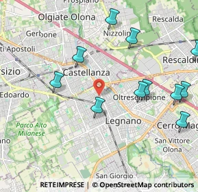 Mappa Via Antonio Stoppani, 20025 Legnano MI, Italia (2.32364)