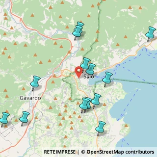 Mappa Via del Panorama, 25087 Salò BS, Italia (4.85769)