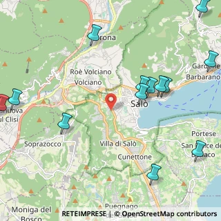 Mappa Via del Panorama, 25087 Salò BS, Italia (2.82385)