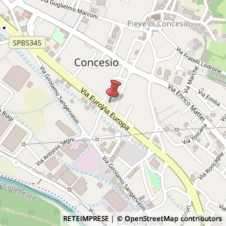 Mappa Via Europa, 152, 25062 Concesio, Brescia (Lombardia)