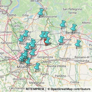 Mappa Via E. Fermi, 20876 Ornago MB, Italia (15.915)