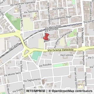 Mappa Via Enrico Cialdini,  9, 21052 Busto Arsizio, Varese (Lombardia)