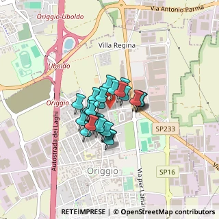 Mappa Via ai Ronchi, 21040 Origgio VA, Italia (0.24615)