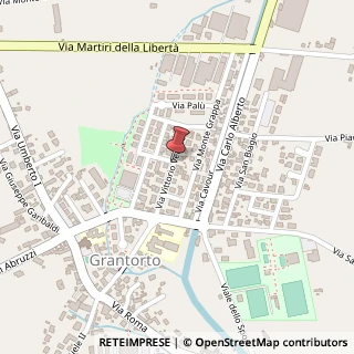 Mappa Via Vittorio Veneto, 7, 35010 Grantorto, Padova (Veneto)