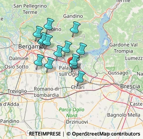 Mappa 25035 Palazzolo sull'Oglio BS, Italia (10.94857)