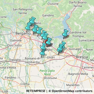 Mappa Via Guglielmo Marconi, 25035 Palazzolo sull'Oglio BS, Italia (10.36412)