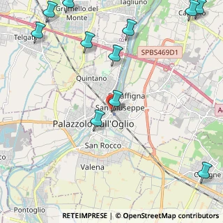 Mappa Vicolo Cave, 25036 Palazzolo sull'Oglio BS, Italia (3.07818)