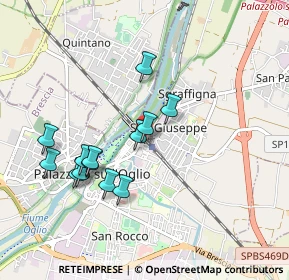 Mappa 25035 Palazzolo sull'Oglio BS, Italia (0.86154)
