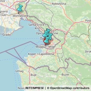 Mappa Via Trieste, 34015 Muggia TS, Italia (33.00385)