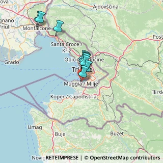 Mappa Via Trieste, 34015 Muggia TS, Italia (10.55455)