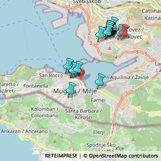 Mappa Via Trieste, 34015 Muggia TS, Italia (2.1065)