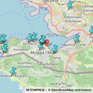 Mappa Via Trieste, 34015 Muggia TS, Italia (3.053)