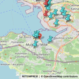 Mappa Via Trieste, 34015 Muggia TS, Italia (2.648)