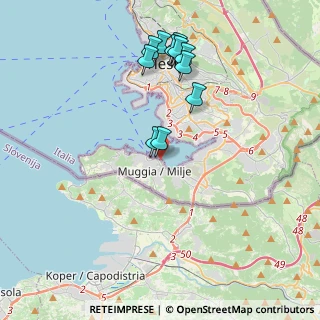 Mappa Via Trieste, 34015 Muggia TS, Italia (3.86)