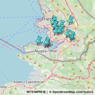 Mappa Via Trieste, 34015 Muggia TS, Italia (3.17)